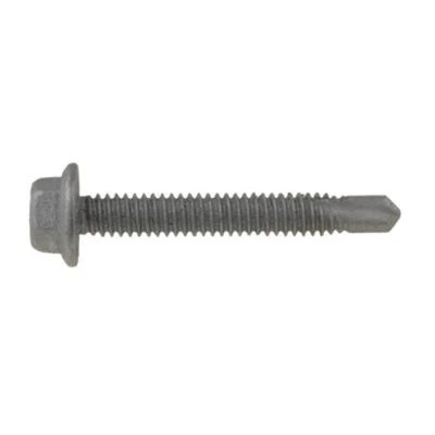 14g-20 x 22mm Hex Flange (3/8") Metal Self Drilling Screw Galvanised - image 1 of 4