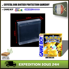 ✅ BOITIER PROTECTION CRYSTAL BOX POUR NINTENDO GAMEBOY GB/GBC/GBA 0.3MM NEUF