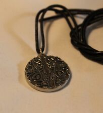 Silver & Pewter Celtic Pendant 2 - Hand Made - Book of Kells 