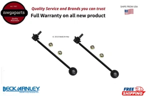 (2) Front Left & Right Sway Bar Link for Mercedes-Benz C Class Beck/Arnley - Picture 1 of 3