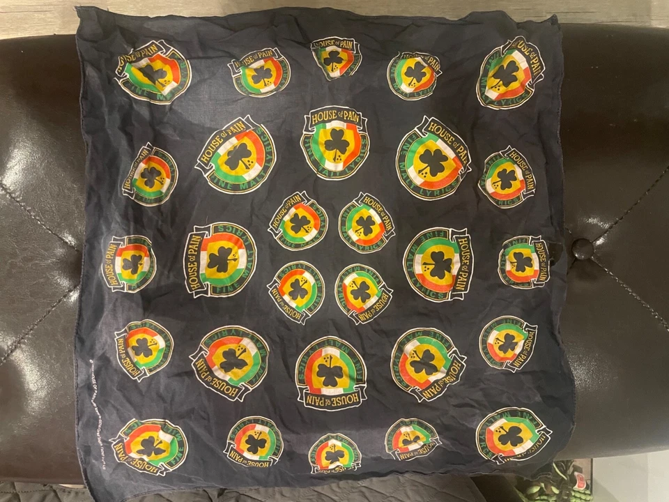 Bandana House Of Pain de colección irlandesa Everlast Danny Boy DJ Muggs letales trébol  Foto 1 de 1