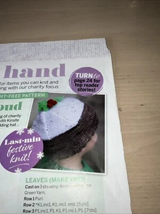 Boy Girl Lil’ Pud Child Christmas Pudding Hat Easy Knitting Pattern - Picture 1 of 2