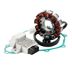 Regolatore e guarnizione statore generatore per Honda Bros 150 Kick Eletirc Start 09-15. - Foto 1 di 7