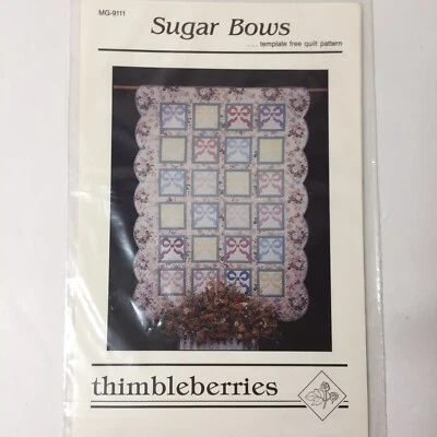 Sugar Bows Thimbleberries Quilt Pattern MG-9111 8.75" Blocks - Image 1 of 3