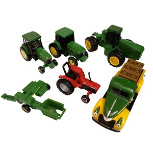 John Deere Tractor Lot of Diecast Gearbox Metal Vehicles - Picture 1 of 20