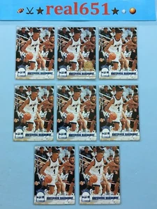 1993 Hoops #380 ANFERNEE HARDAWAY Rookie Lot x 8 RC w/ 5th Anniversary | Magic - Picture 1 of 7