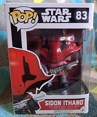 Sidon Ithano Pop 83 - Star Wars Funko Pop! Vinyl 2015 Vaulted + Protector - image 1 of 4