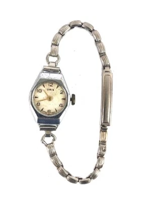 VINTAGE SWISS LADIES ORIS WATCH WITH 7 JEWEL CAL 410 MOVEMENT - Image 1 of 4