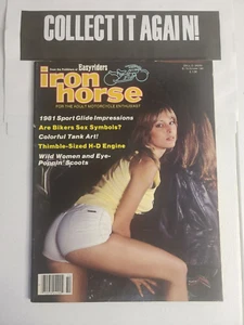 Magazine Iron Horse 1981 10 October vol. 3 No. 17 g-vg - Picture 1 of 2