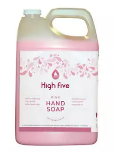 HighFive Pink Lotion Hand Soap, 1 Gallon - Picture 1 of 4
