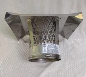 New England Chimney Supply 6" Diameter Stainless Steel Cap For Round Flue Pipe - Picture 1 of 6
