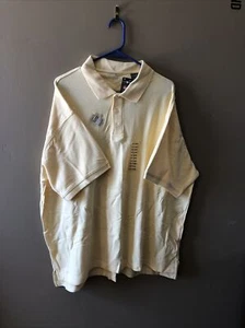 St Johns Bay Performance Polo Shirt short sleeve SZ XXLT Big & Tall Yellow NWT - Picture 1 of 7