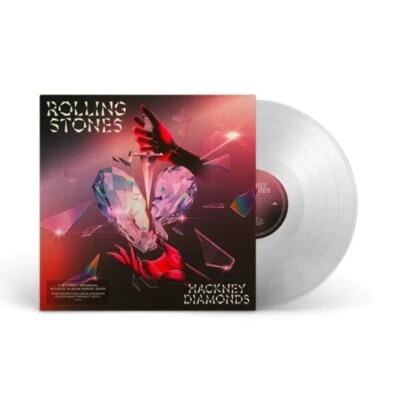 THE ROLLING STONES - HACKNEY DIAMONDS - LP Clear VINYL Indie Exclusive NEW ALBUM - image 1 of 4