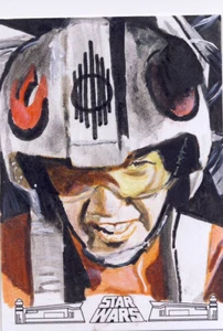 2017 Star Wars 40th Anniversary Sketch Card Mohammed - Bild 1 von 1