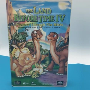 The Land Before Time IV: Journey Through the Mists 4 VHS 1996 Clamshell Vintage - Picture 1 of 4