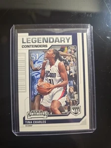 2024-25 Panini University of Connecticut - Legendary Contenders Tina Charles #43 - Picture 1 of 2