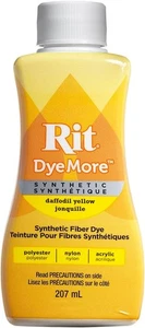 Rit Synthetic Liquid Dye Daffodi Yellow 236ml - Picture 1 of 1
