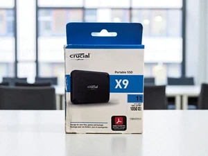 Crucial X9 1TB Portable SSD, Up to 1050MB/s, USB 3.2/C, Windows, Mac & Android🔥 - Picture 1 of 2
