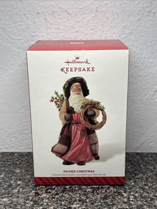 Father Christmas African American Version Hallmark Keepsake Ornament 2014 New - Picture 1 of 2