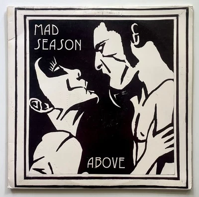 ORIGINAL Vtg 1995 MAD SEASON Album ABOVE Record 1ST PRESSING 2Lp VINYL is EX!! - Image 1 of 4