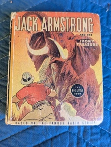 Jack Armstrong and the Ivory Treasure 1937 Big Little Book 1435 - Picture 1 of 5