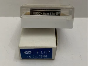 Hirsch Moon Filter 15% T In Original Case With Extra In 31. 75MM Green Tinted - Picture 1 of 8