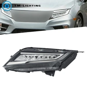 Conjunto de faros faros LED cromados lado izquierdo para Honda Odyssey 2018 2019 2020 - Imagen 1 de 13