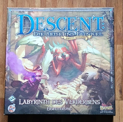 Descent 2 Labyrinth des Verderbens Punchboard verschweißt, nicht ausgepöppelt - Bild 1 von 2