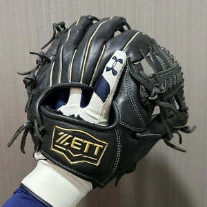 Zett Soft Rubber Baseball Glove Infield 28.5cm Used, Ready to Play - Picture 1 of 10