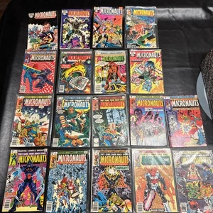 Lot Qty 18 Micronauts Comics A5 - Picture 1 of 11