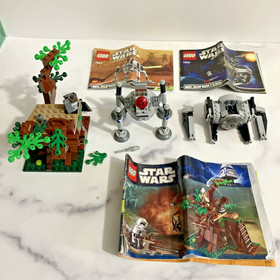 Incomplete Lego Set 7956, 75077, And 75031 With Instructions