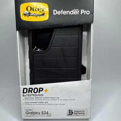 OtterBox Defender Pro Series Case for Samsung Galaxy S24 - Black - Image 1 of 2