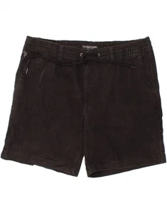 U.S. POLO ASSN. Mens Denim Shorts 2XL W42 Black Cotton WZ09 - Picture 1 of 3