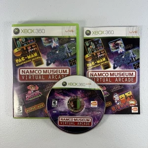 Namco Museum: Virtual Arcade (Microsoft Xbox 360, 2008) CIB Completo y Probado - Imagen 1 de 7