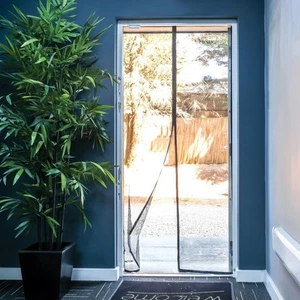 Magnetisches Fliegengitter - strapazierfähiges, einfache Installation insektensicheres Netz - Bild 1 von 6