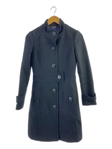 BURBERRY BLUE LABEL Wool Coat 36 Angora BLK FNF65 856 09 from Japan - Picture 1 of 6