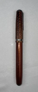 VINTAGE ESTERBROOK DOUBLED JEWELED COPPER TONE NIB 2668 FOUNTAIN PEN - Picture 1 of 13
