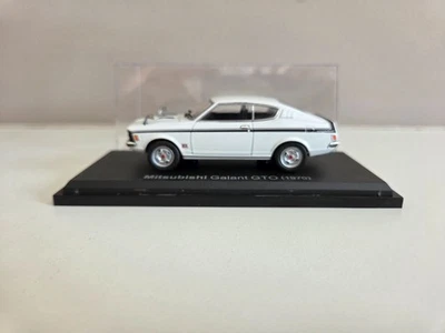 Hachette Norev 1/43 Mitsubishi Galant GTO - Bianco - 1970 - Immagine 1 di 4