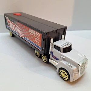 2008 Hot Wheels Speedway Hauler Car Launcher Truck Mattel 11.5" Length  - Bild 1 von 17