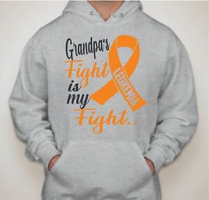 Leukemia Cancer Customize (Any Relative) Fight is my Fight Unisex Hoodie 