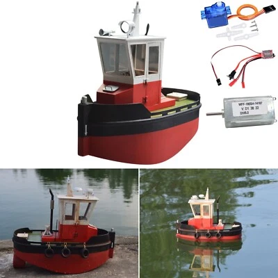 Little Otter Tug Boat Hobbybausatz Schiff Modell Schlepper Kit mit Elektronik - Bild 1 von 4