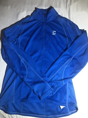 Jersey de ciclismo Cannondale manga larga - azul poliéster (grande para mujer) Foto 1 de 4
