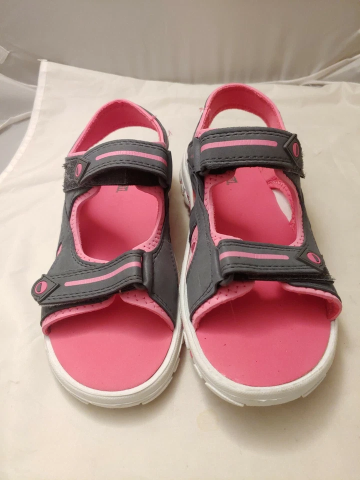 Smart Fit 粉色和灰色女式凉鞋 5 码状况良好 二手 — 第 1/4 张图片