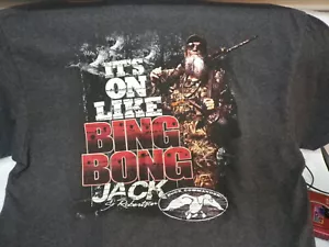 Adult Mens XL 50/50 Si Robertson Duck Commander T-Shirt Gray - Picture 1 of 5