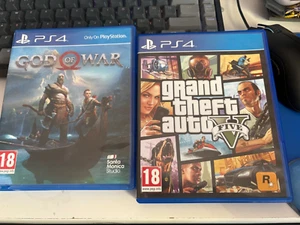 Grand Theft Auto V Gta 5 & God Of War Spiele Playstation 4 Ps4 - Bild 1 von 3