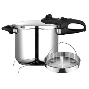 Olla a Presión 7,5 Litros, Inducción, Acero Inox. 18/10, 2 Niveles de Presión - Imagen 1 de 12