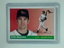 Mike Mussina 2020 Topps Archives Baseball - (1955) #142 - Baltimore Orioles