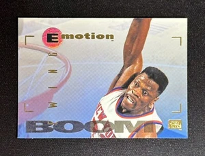 Tarjeta de baloncesto SkyBox Emotion Patrick Ewing #63 1994-95 New York Knicks Salón de la fama - Imagen 1 de 2