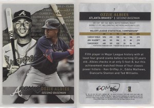 2020 Topps Gold Label Class 2 Black Ozzie Albies #7