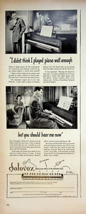 1949 Solovox Keyboard Vintage Print Ad 1940s Added to Your Piano Hammond Chicago - Picture 1 of 1